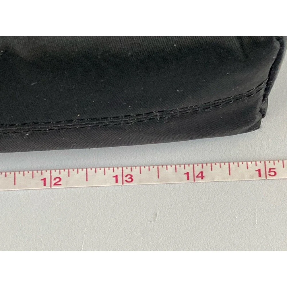 Samsonite Computer Bag Black Gold Zip Good Condition Roomy Waterproof NO STRAP